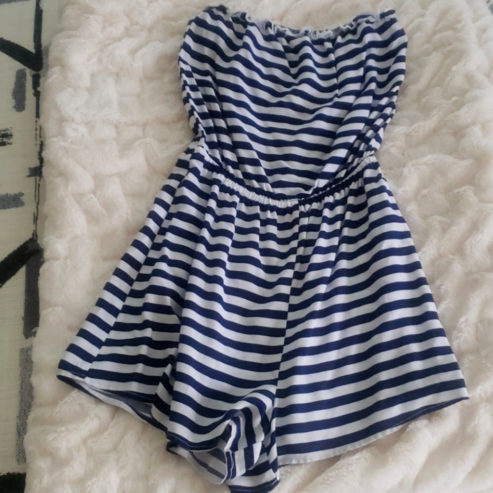 Striped Romper